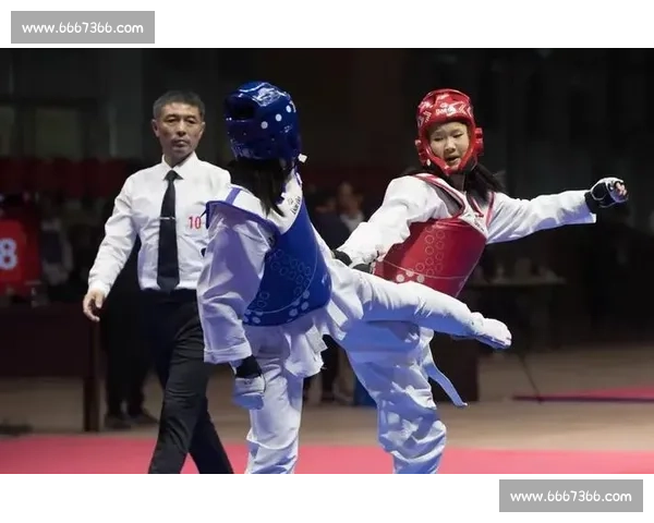 奥运赛场上精彩纷呈的跆拳道对决展现运动员超凡技艺